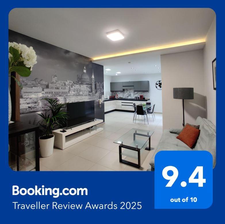 Depiro Point Deluxe - Modern, Designer Apartment 2 Minutes Away From Popular Sliema Seafront Dış mekan fotoğraf